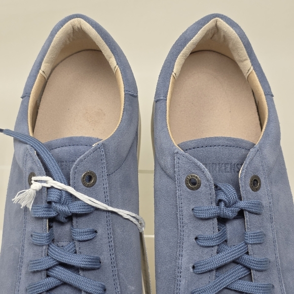 Birkenstock Bend Low Soft Blue Suede Leather Regular Width Men's Size US 12 New - Picture 8 of 12